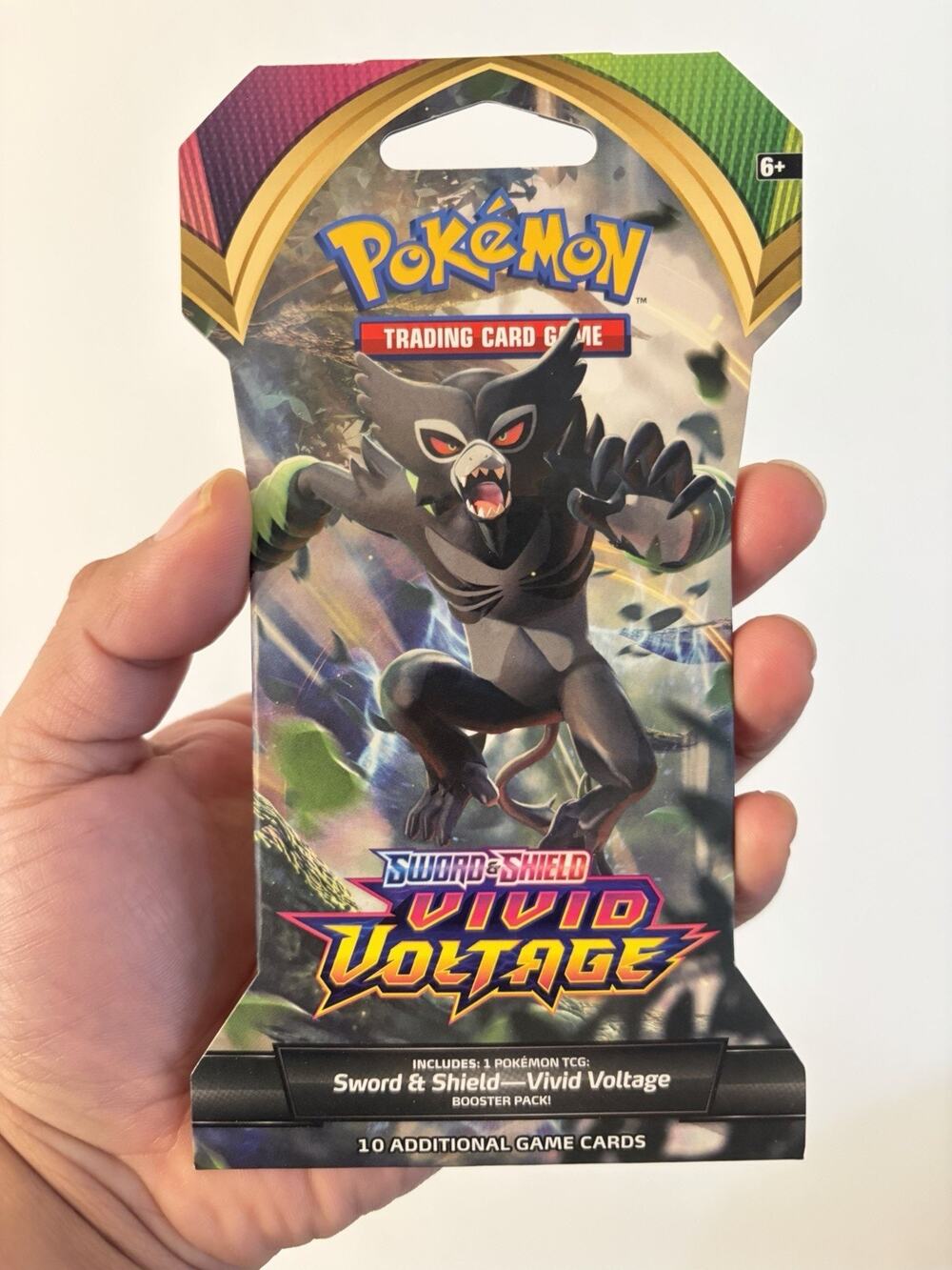 New ! Pokemon Sword & Shield - Vivid Voltage Sleeved Booster Pack -Sealed (2020)